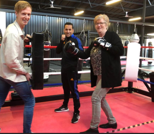 In de ring